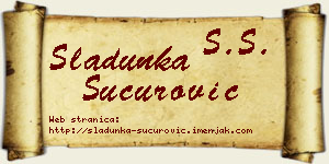 Sladunka Šućurović vizit kartica